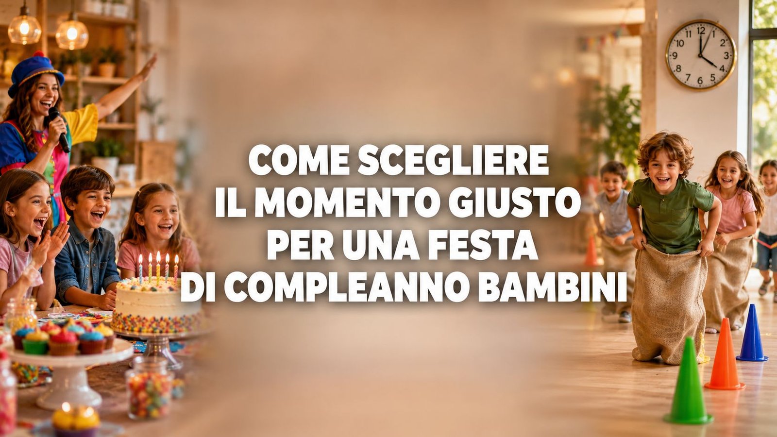 Come scegliere il momento giusto per una festa di compleanno bambini