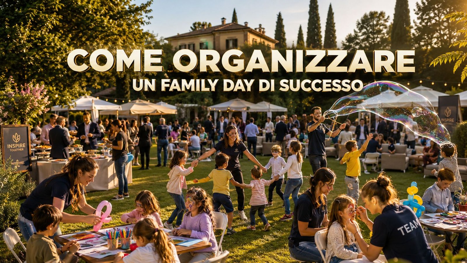 Come organizzare un Family Day di successo: guida completa per aziende e famiglie
