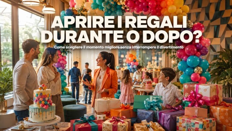 Aprire i regali durante la festa oppure dopo? Come scegliere il momento migliore