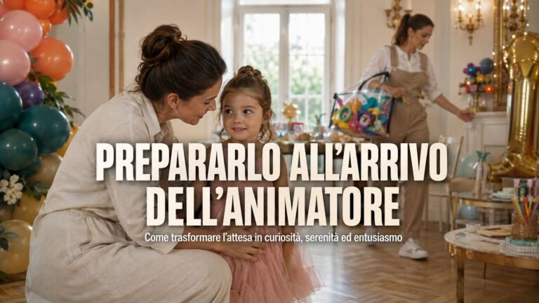 Come preparare il festeggiato all’arrivo dell’animatore